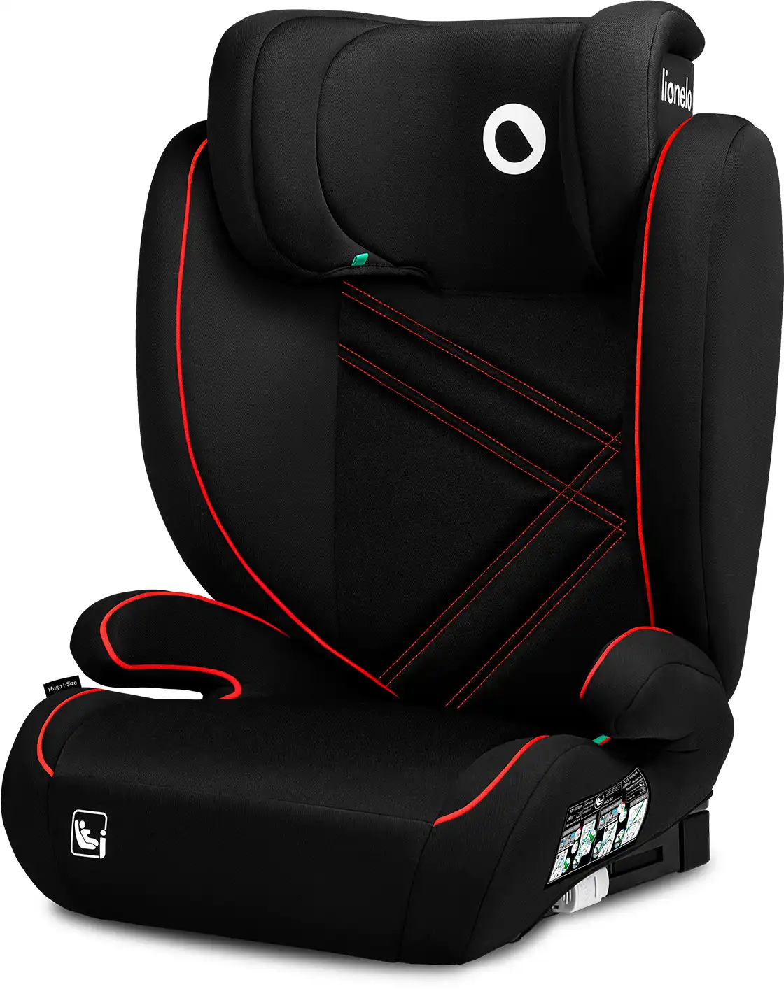 Автокрісло Lionelo Hugo i-Size Black Red